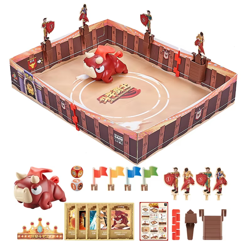 Kids Toys Entertainer - Çocuklar için Boğa Güreşi Savaşçısı Masa