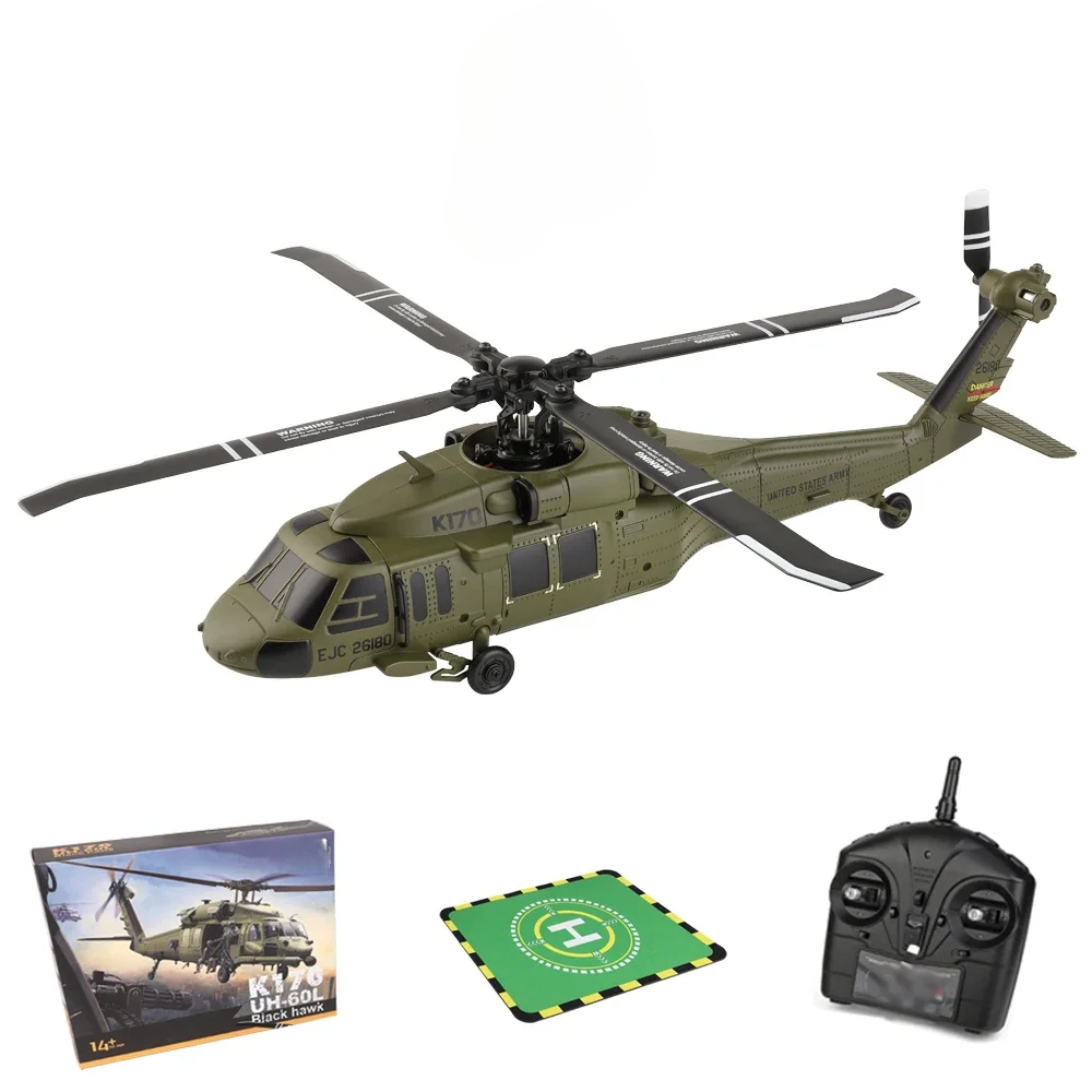 Kids Toys Channel - K170 RC Helikopter UH-60L 4 Kanal