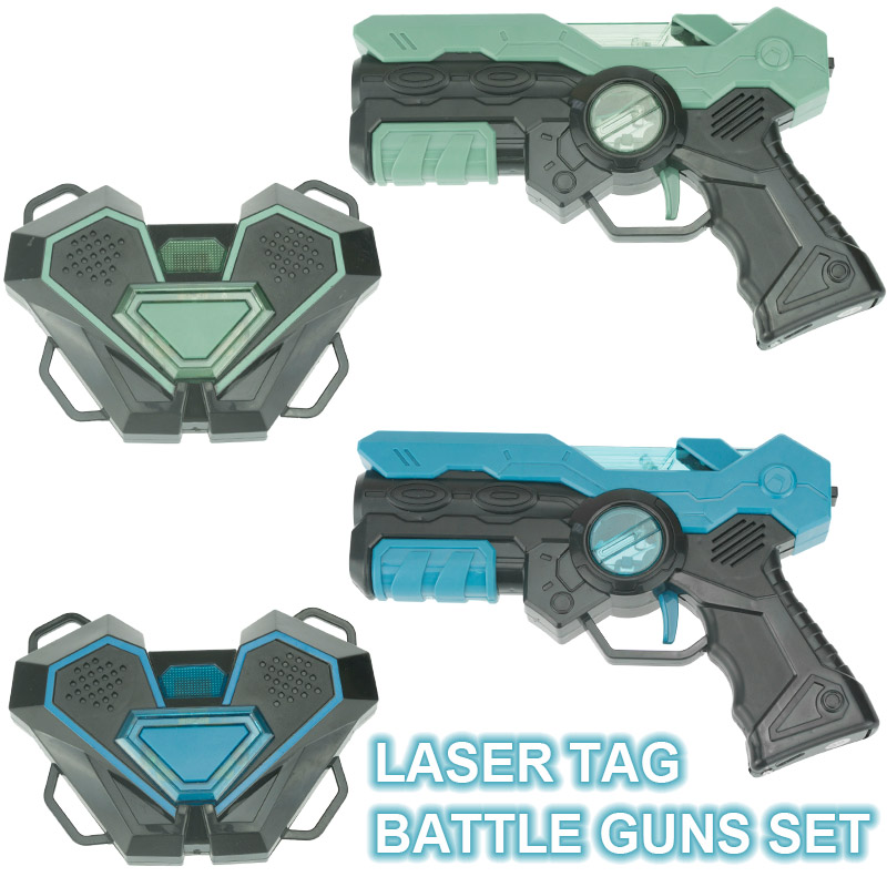 Laser Tag Set Kids - Lazer Etiketli Savaş Oyunu Silah Seti