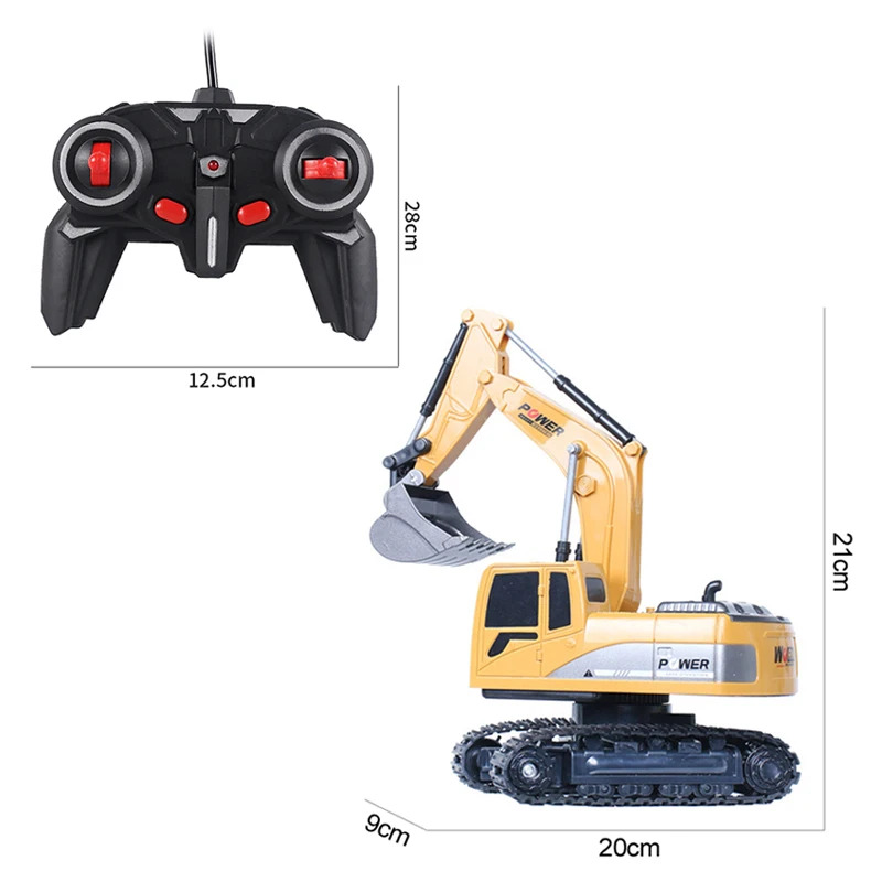 Kids Toys Channel - 2.4Ghz 6 Kanallı 1:24 Ölçekli RC