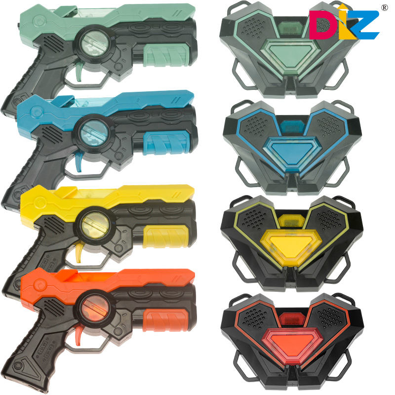 Laser Tag Set Kids - Lazer Etiket Savaş Oyunu Silah Seti