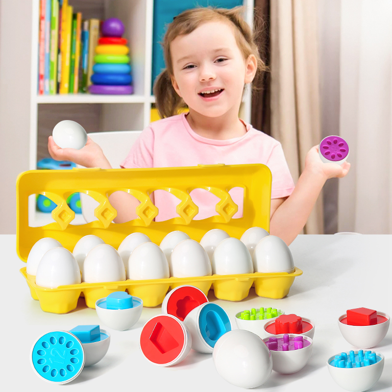 Kids Toys Videos - Yumurta Vidalar 3D Bulmaca Montessori Öğrenme