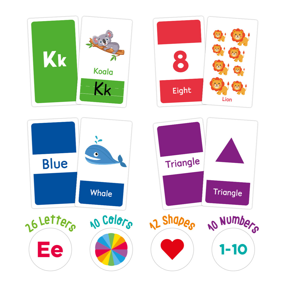 58 Adet ABC Alfabe Flashcards  - Card Game Kids incelemesi ve fiyatı