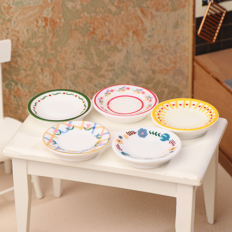 5 adet 1/12 Dollhouse Mini Tab - Dollhouse Furniture Set incelemesi ve fiyatı
