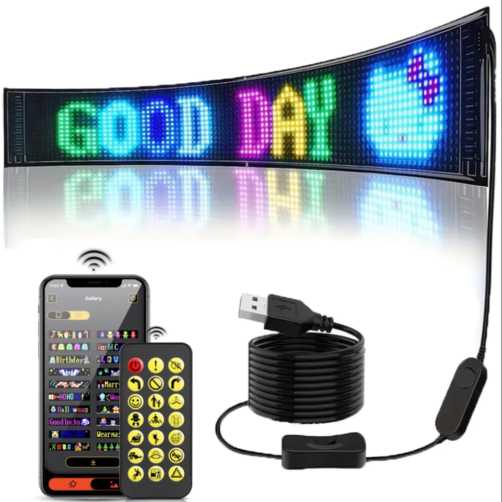 16x96 LED'li Matris Piksel Pan - Remote Control Car incelemesi ve fiyatı