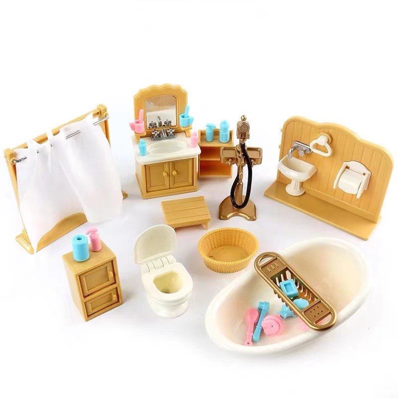Dollhouse Minyatür Hediye kutu - Dollhouse Furniture Set incelemesi ve fiyatı