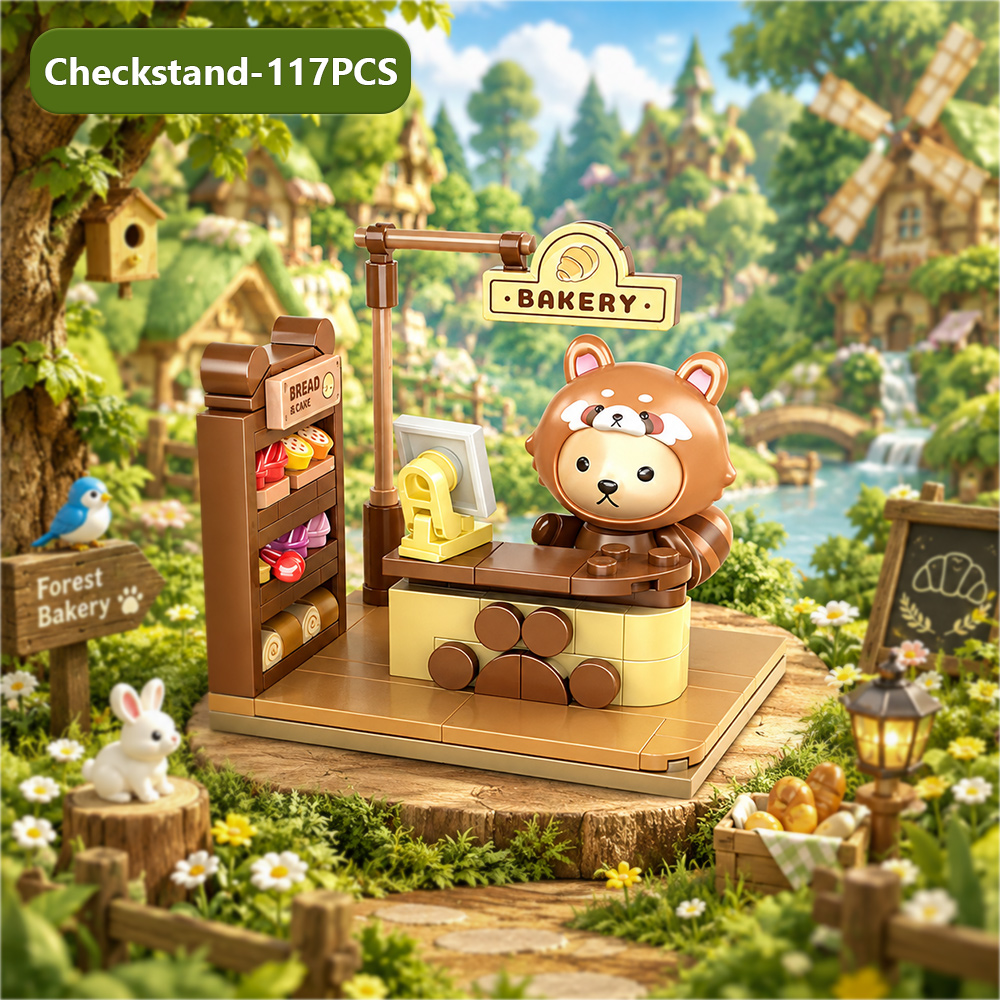Teddy's Bakery Yapım Blokları, - Kids Toys Quality incelemesi ve fiyatı