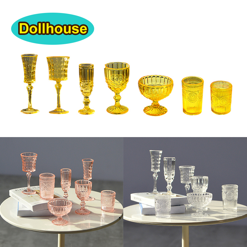 7 adet/takım 1:6 minyatür su b - Dollhouse Furniture Set incelemesi ve fiyatı