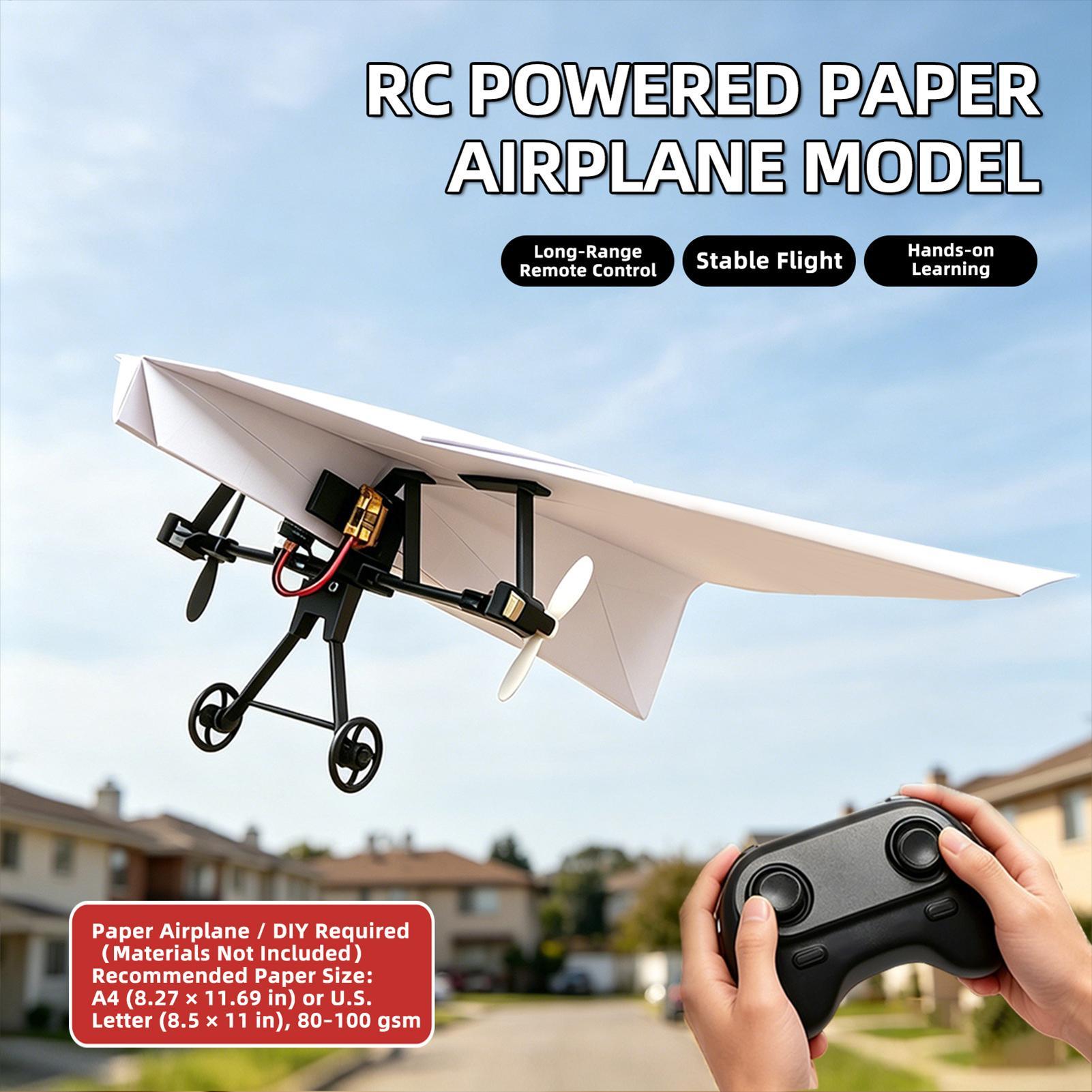 Kendin Yap RC Kağıt Uçak Kiti, - Kids Toys Kit incelemesi ve fiyatı