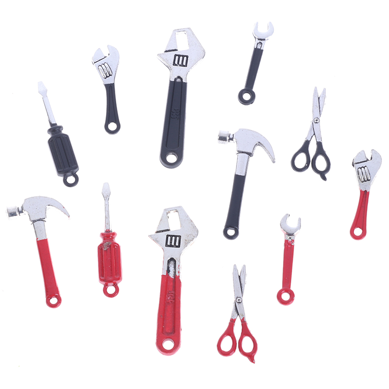 6 adet/takım Dollhouse Mini ta - Dollhouse Furniture Set incelemesi ve fiyatı