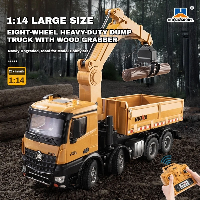 Huina 1538 RC Damperli Kamyon  - Kids Toys Channel incelemesi ve fiyatı