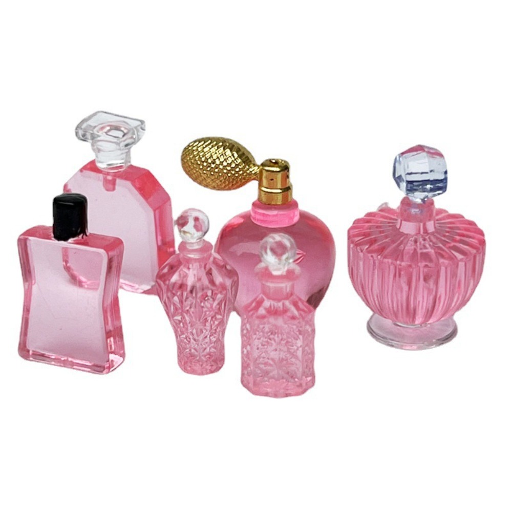 6 adet/takım 1:12 ölçekli parf - Dollhouse Furniture Set incelemesi ve fiyatı