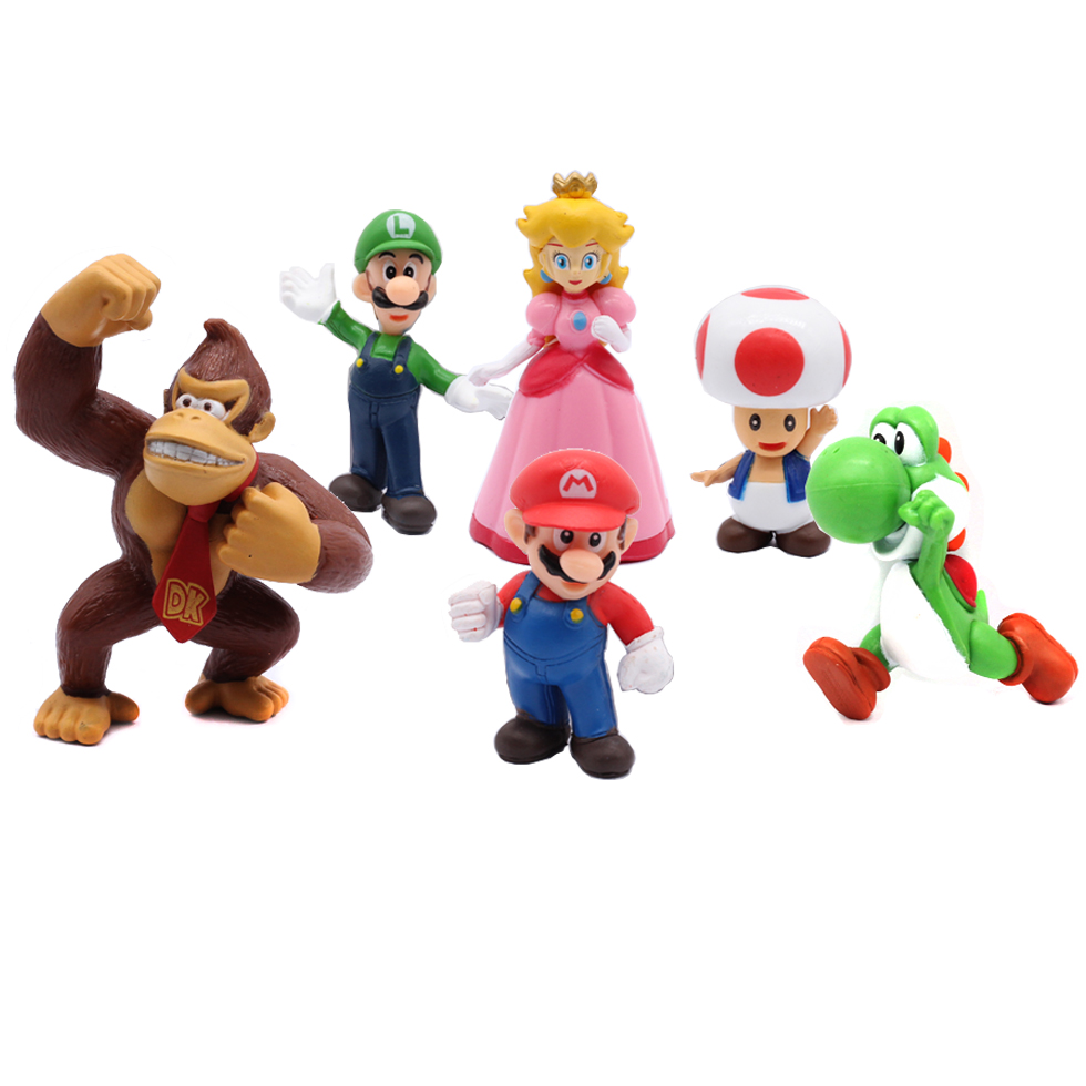 #   6 adet/set Süper M Bros PV - Kids Toys Kit incelemesi ve fiyatı